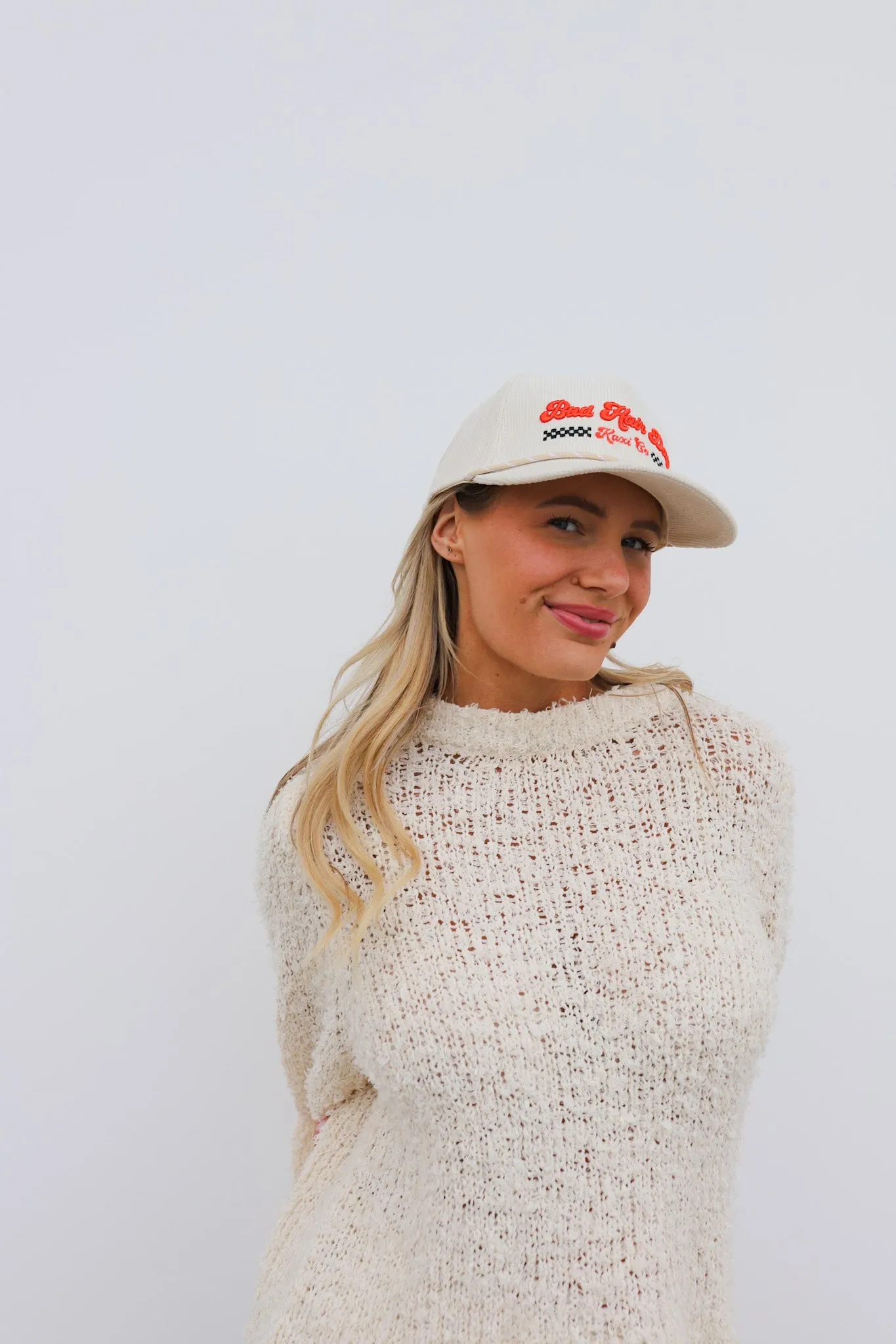 RACER BAD HAIR DAY TRUCKER HAT ( 2 COLORS )