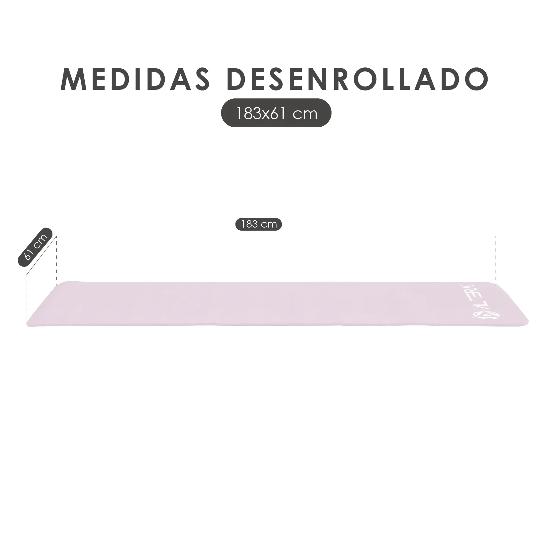 Tapete Para Hacer Ejercicios Yoga Pilates Rehabilitacion Gym